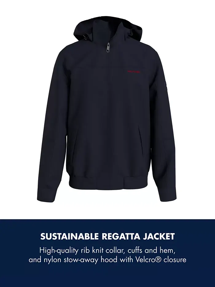 Мужская водонепроницаемая куртка Regatta Tommy Hilfiger — изображение 6 из 6, черный