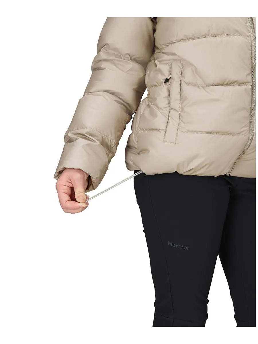 Пуховая куртка Women's Guides Marmot — изображение 2 из 7, серый