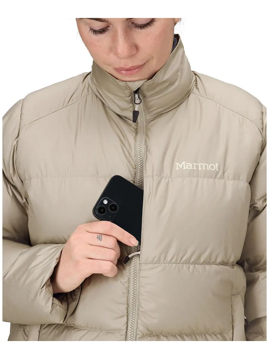 Пуховая куртка Women's Guides Marmot — изображение 3 из 7, серый