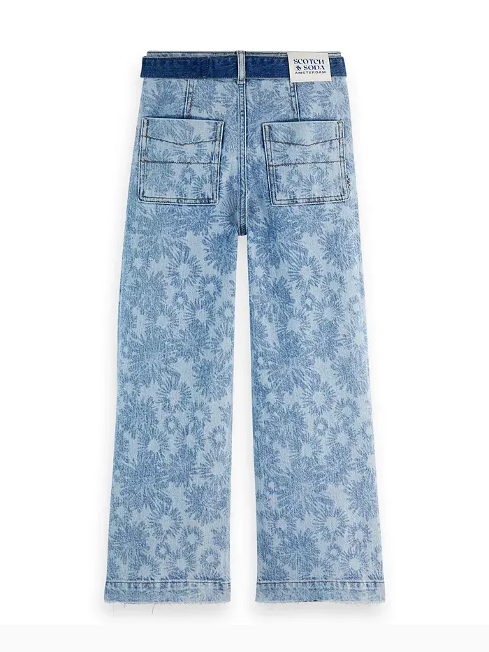 Широкие брюки The Wave для девочек и подростков SCOTCH & SODA — изображение 2 из 3