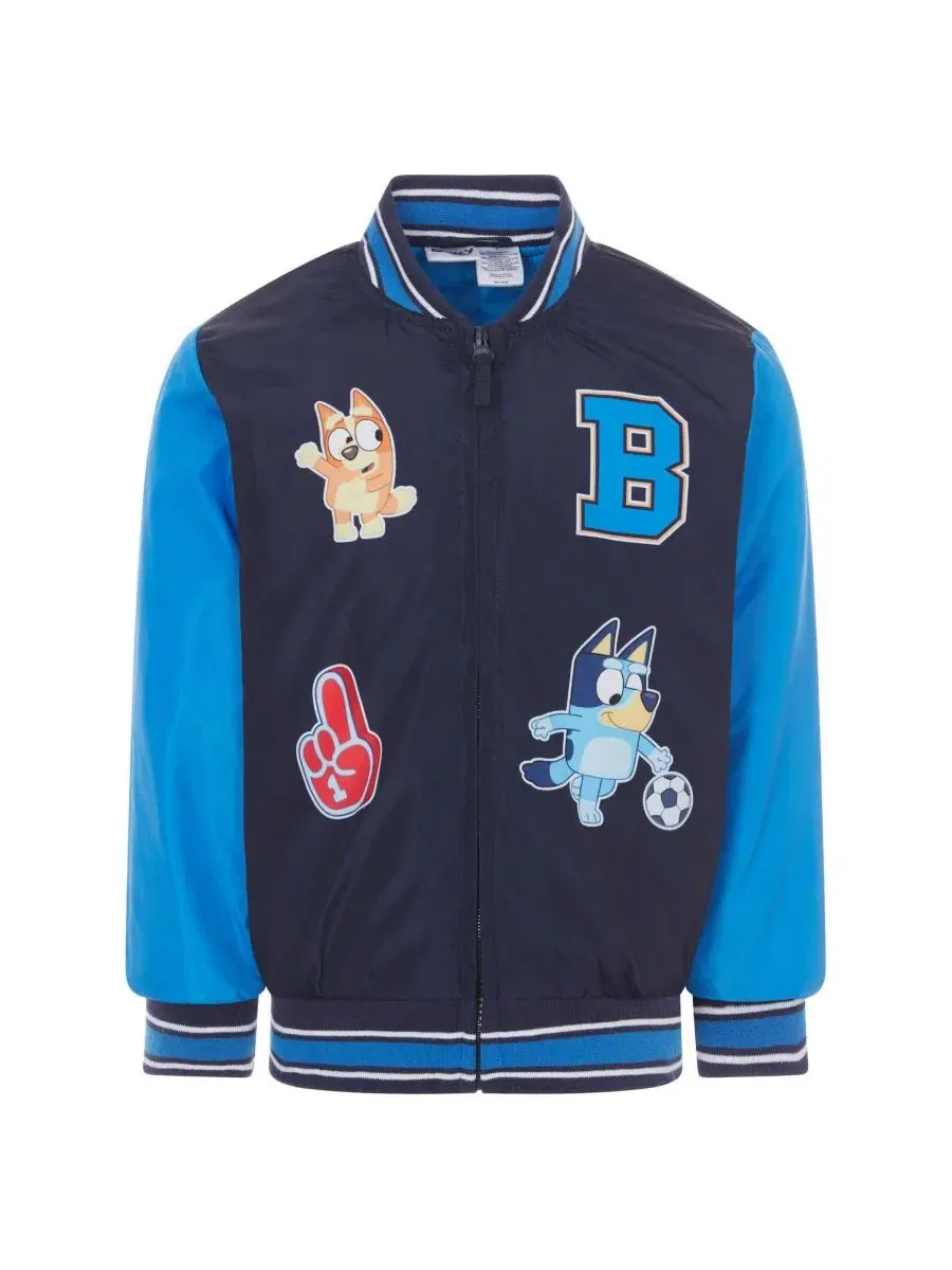 Детская куртка-бомбер Varsity Bomber Jacket Bluey Bluey Bingo Navy