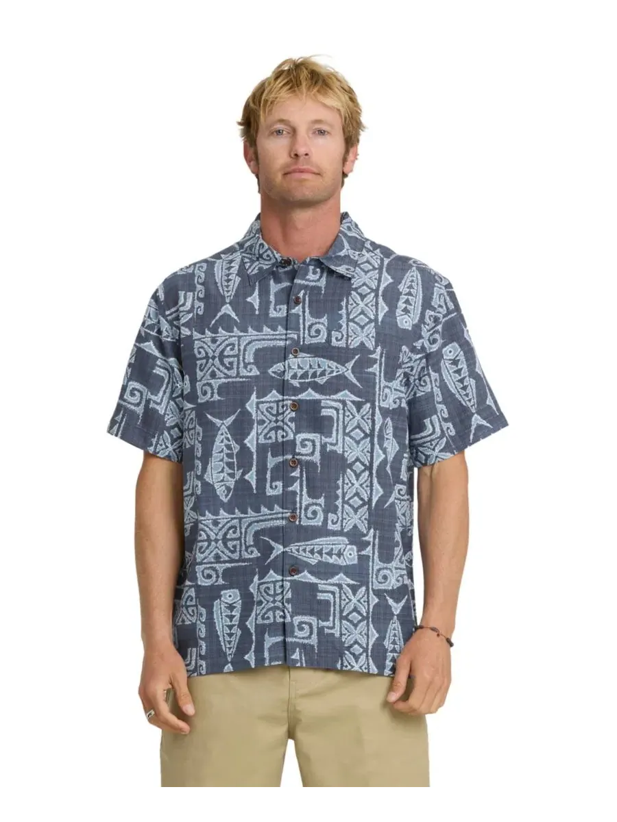 Мужская рубашка с коротким рукавом Pescadero Quiksilver Waterman