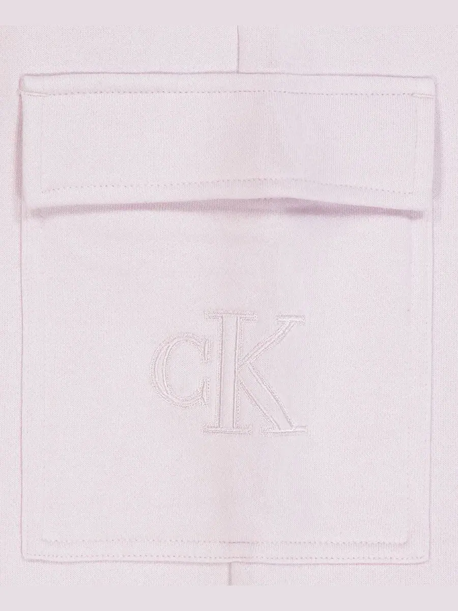 Штаны с широкими штанинами Calvin Klein — изображение 5 из 5, орхидейный