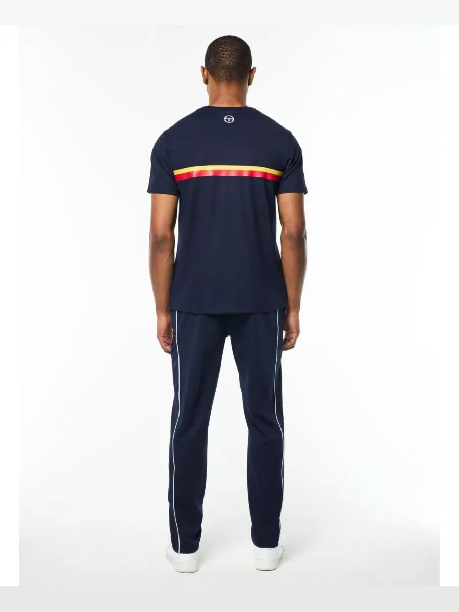 Футболка с принтом Macchina Sergio Tacchini — изображение 4 из 5, синий