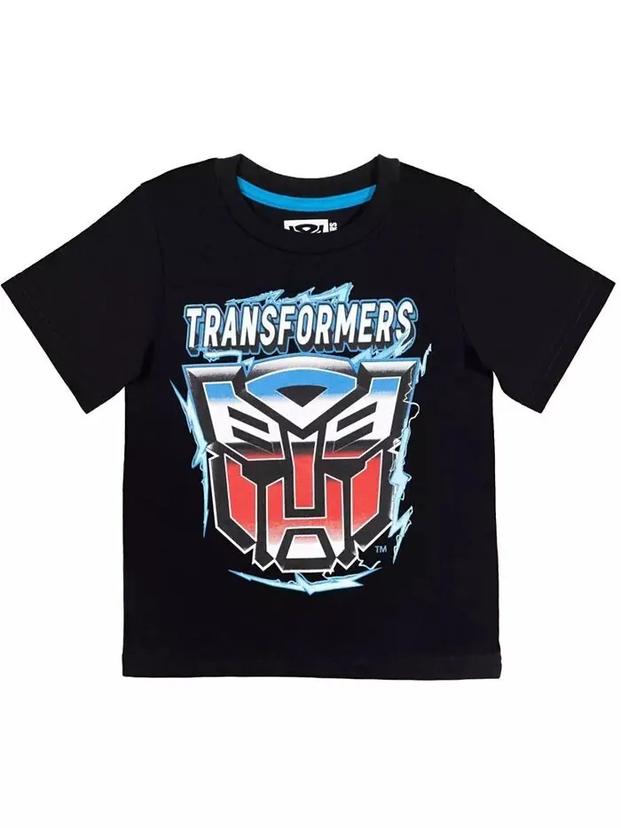 Комплект из 3 футболок для мальчиков Bumblebee Optimus Prime Transformers — изображение 6 из 7, желтый/синий/черный