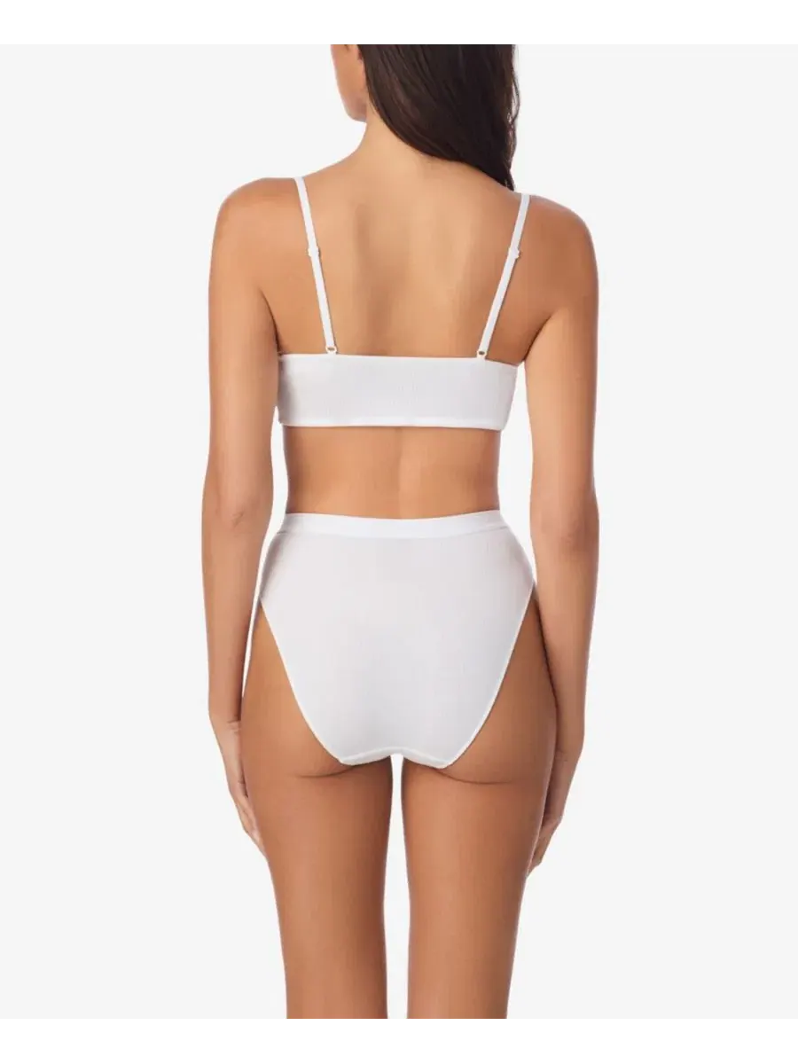 Женский бюстгальтер-бралетт Cabana Cotton Longline On Gossamer — изображение 3 из 3, белый