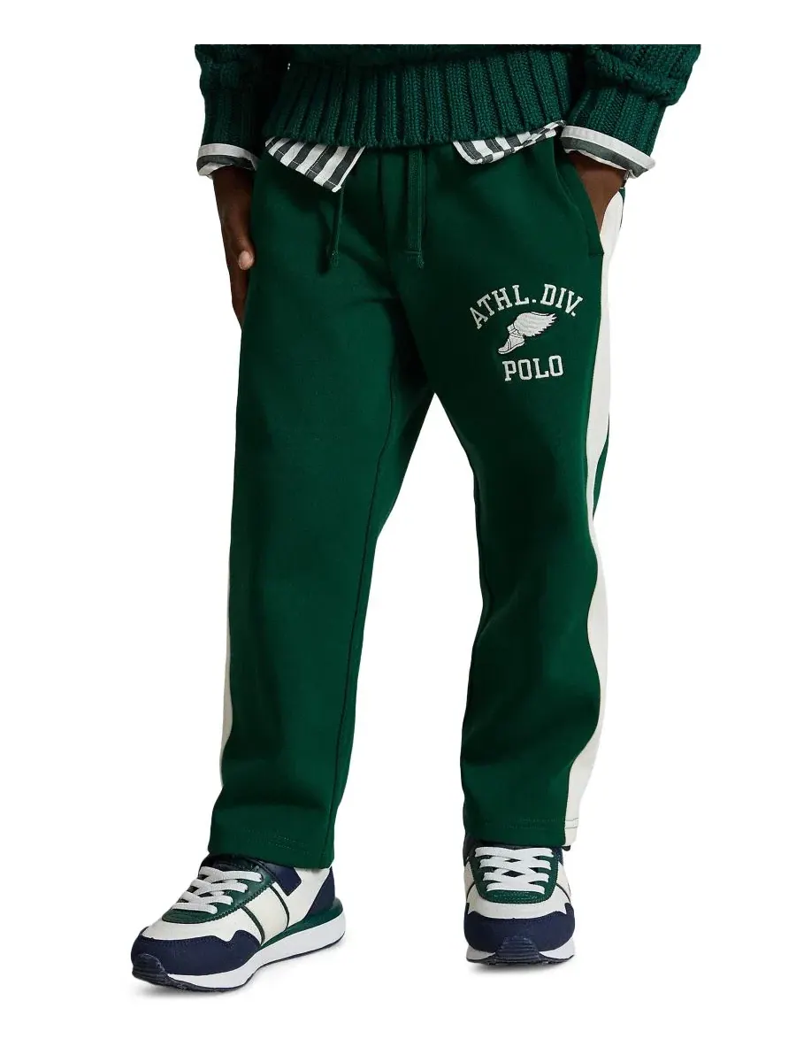 Детские спортивные брюки с логотипом Polo Ralph Lauren