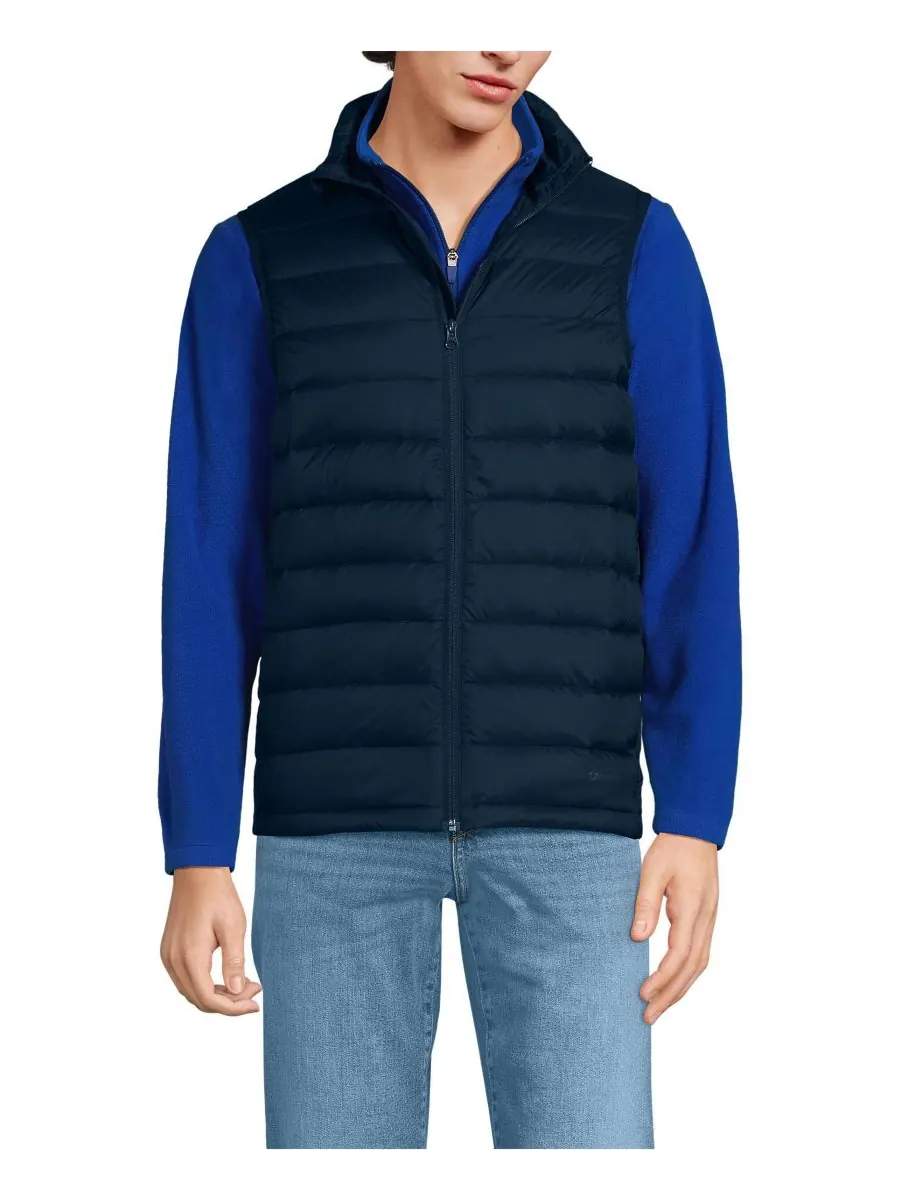 Пуховый жилет Big & Lall Wanderweight Packable Down Vest Lands' End