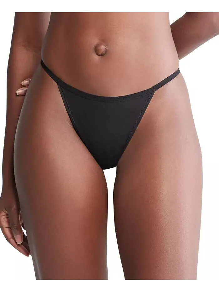 Женское нижнее белье бикини Ideal Stretch Micro High Leg String QD5176 Calvin Klein