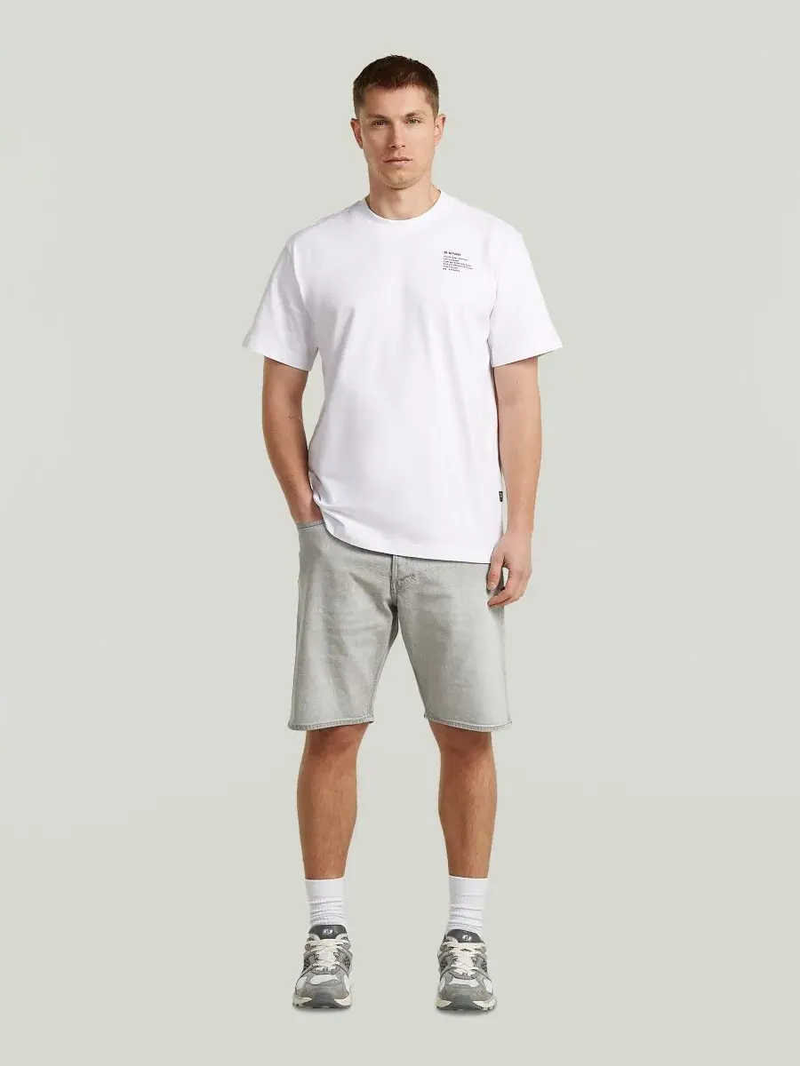 Мужские джинсовые шорты Dakota Clean Edge G-Star Raw — изображение 2 из 6, серый