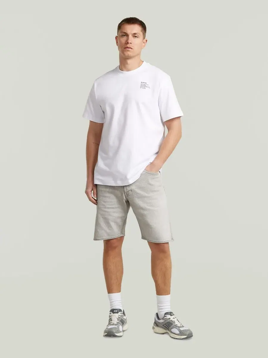 Мужские джинсовые шорты Dakota Clean Edge G-Star Raw — изображение 3 из 6, серый