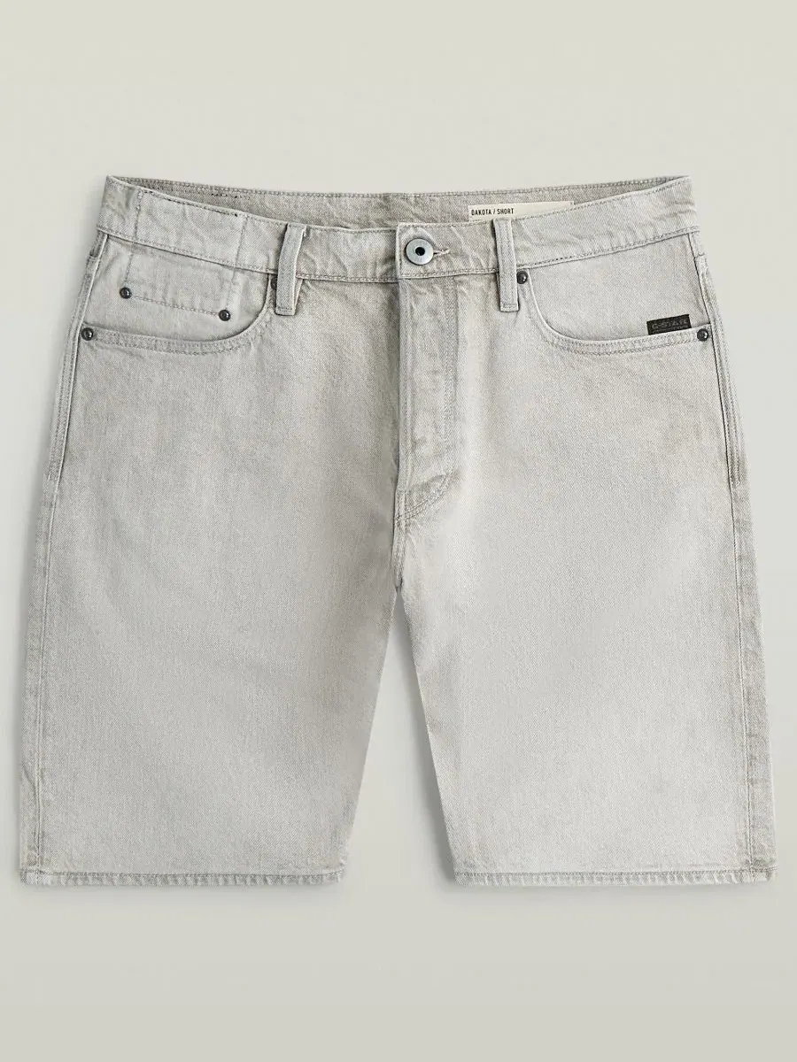Мужские джинсовые шорты Dakota Clean Edge G-Star Raw — изображение 6 из 6, серый