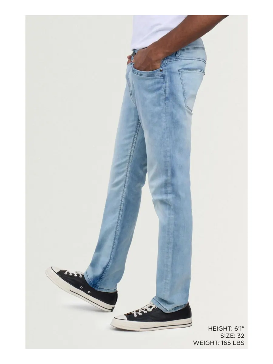 Мужские джинсы Supersoft Slim Fit из мягкого денима XRAY — изображение 5 из 5, светлый синий