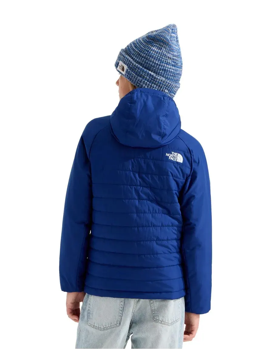 Куртка детская с длинным рукавом, на молнии, с капюшоном, Never Stop The North Face — изображение 4 из 4, синий