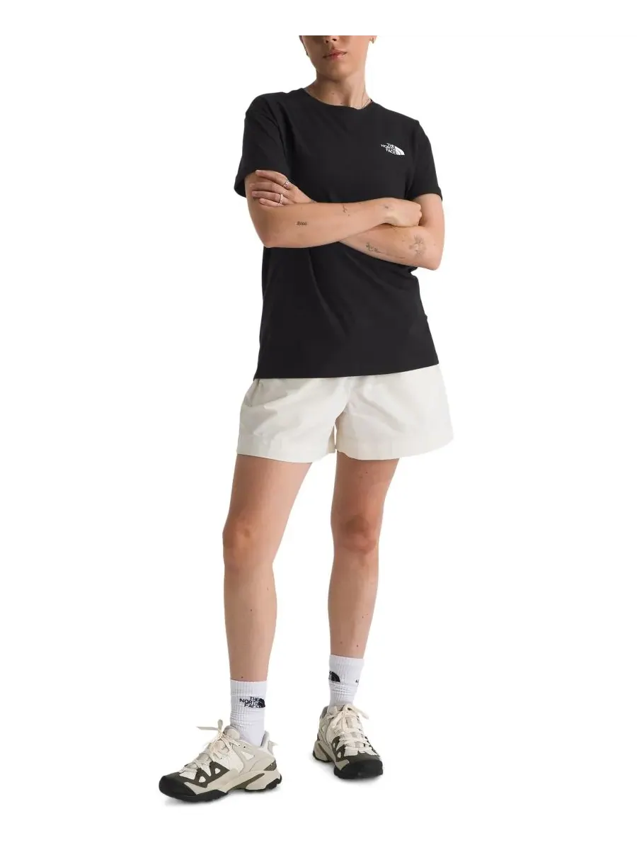 Женская футболка с коротким рукавом Core Box NSE The North Face — изображение 2 из 4, черный/белый