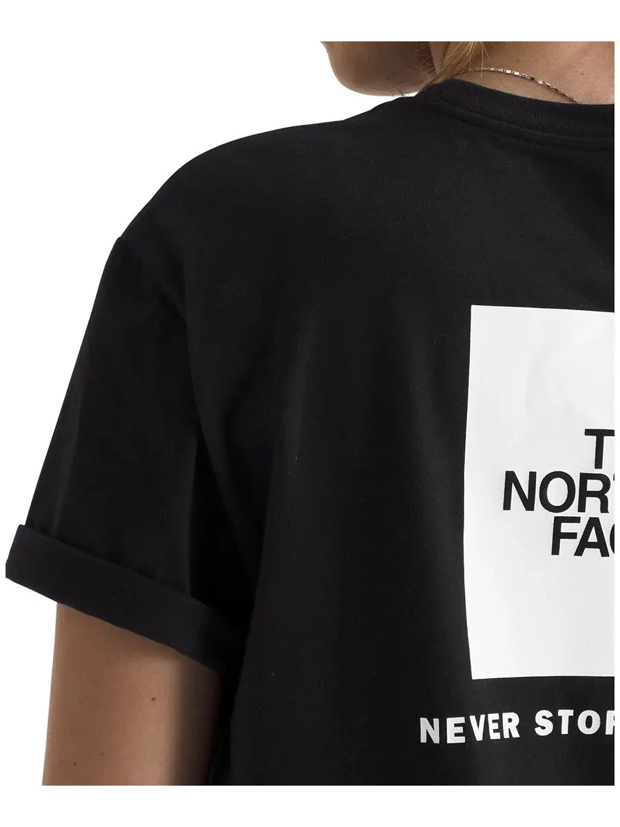 Женская футболка с коротким рукавом Core Box NSE The North Face — изображение 3 из 4, черный/белый