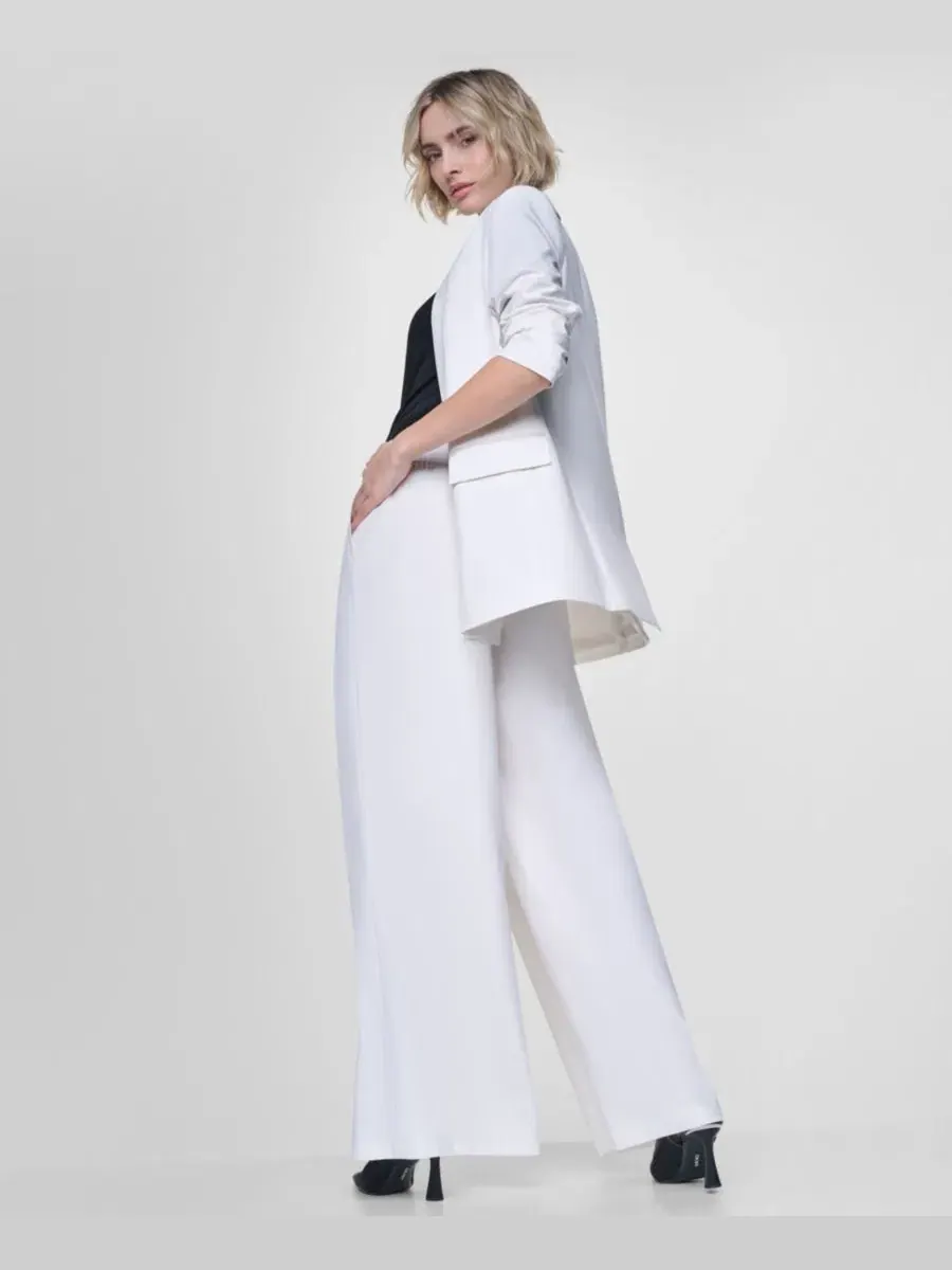 Женский пиджак однобортный Everyday с лацканами DKNY — изображение 6 из 10, белый
