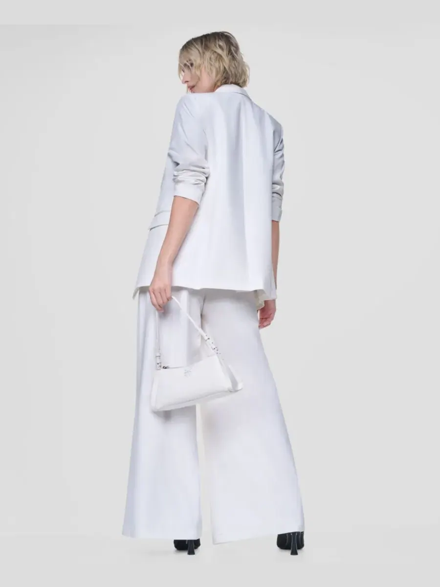 Женский пиджак однобортный Everyday с лацканами DKNY — изображение 10 из 10, белый