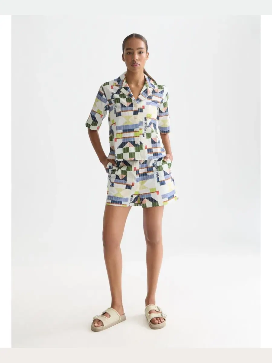 Женские шорты с принтом и вышивкой «Scotch and Soda» Scotch & Soda — изображение 2 из 6, мульти