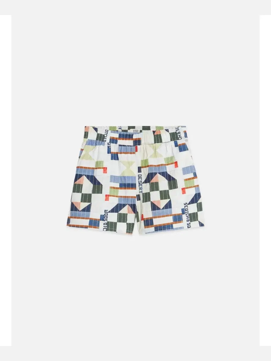Женские шорты с принтом и вышивкой «Scotch and Soda» Scotch & Soda — изображение 5 из 6, мульти