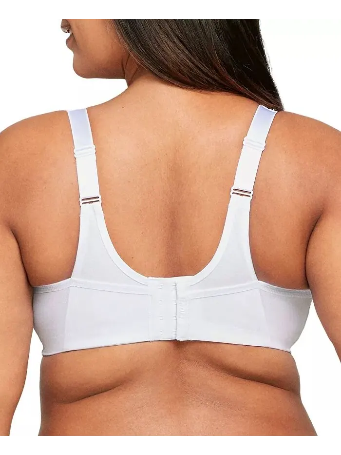 Женский бюстгальтер MagicLift Active Wirefree Support Bra для полной фигуры размера плюс 1005 — изображение 2 из 7, белый