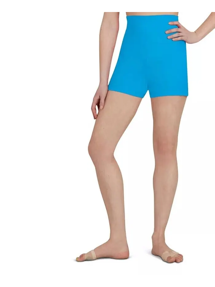 Женские шорты Team Basic с высокой талией Capezio — изображение 5 из 5, красный