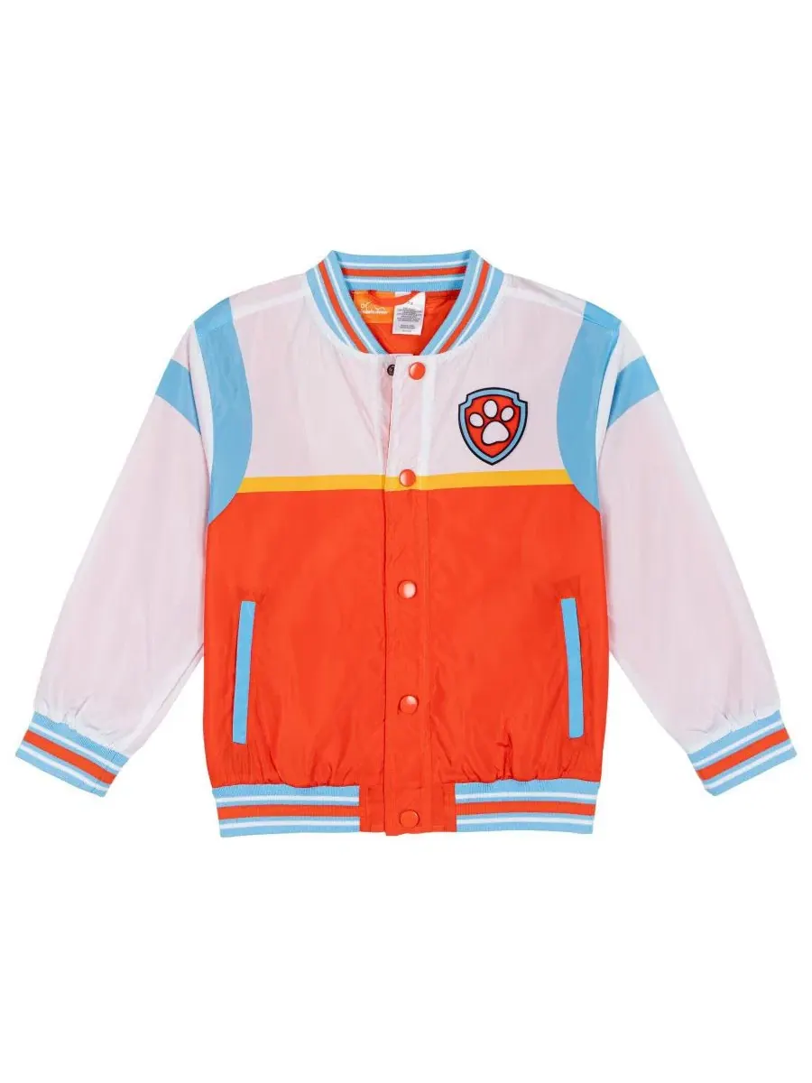 Детская куртка-бомбер с принтом Paw Patrol, модель Varsity Bomber Jacket Paw Patrol