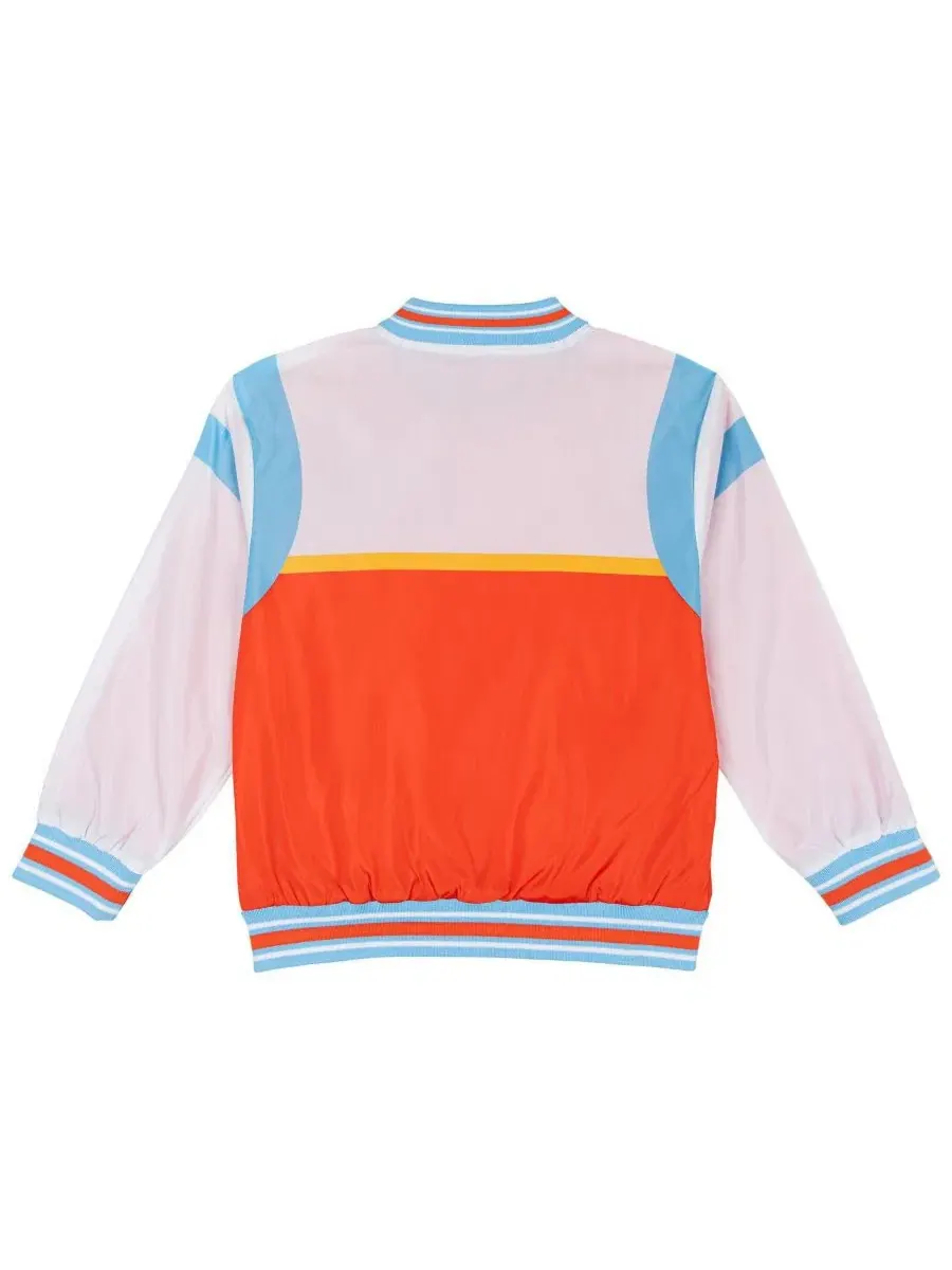 Детская куртка-бомбер с принтом Paw Patrol, модель Varsity Bomber Jacket Paw Patrol — изображение 2 из 3, красный белый
