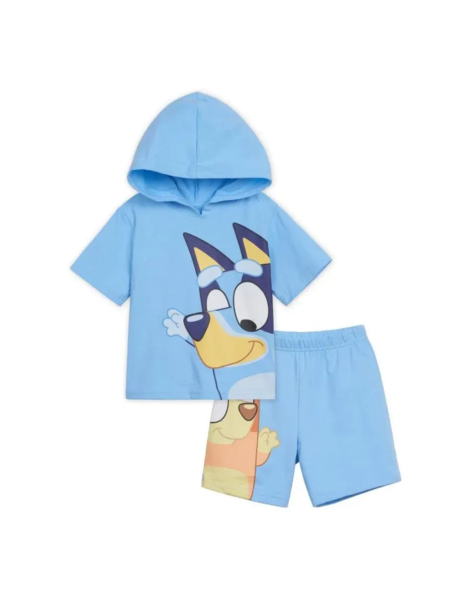 Комплект из худи и шорт Bluey Bingo Bluey