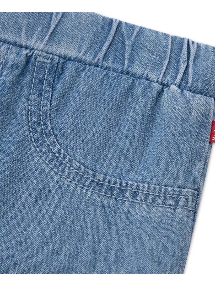 Комплект из топа и брюк с коротким рукавом, хлопковый Levi's — изображение 3 из 4, голубой