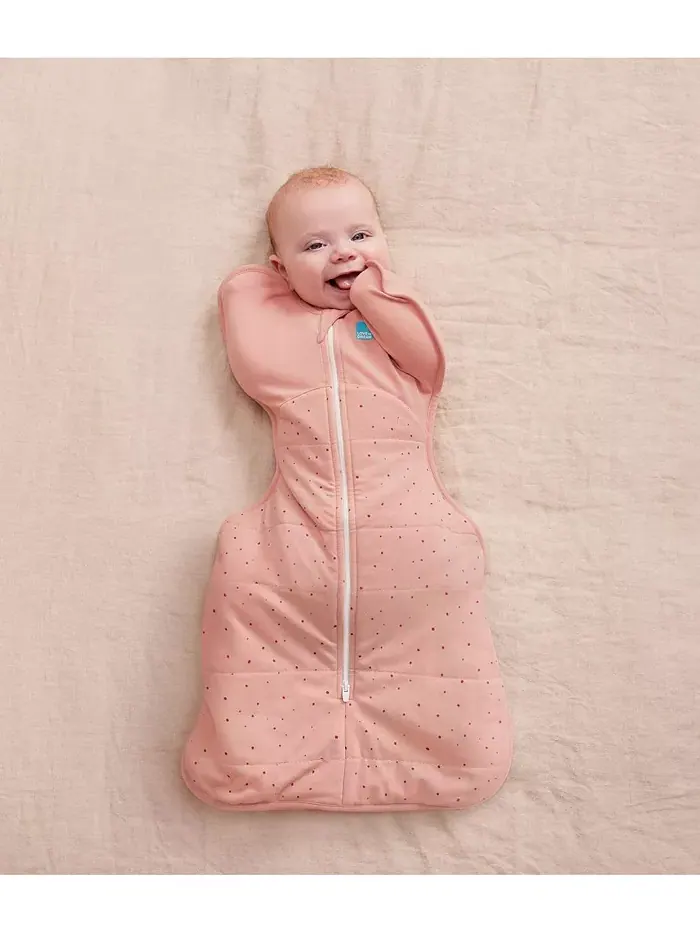 Детский спальный мешок Swaddle Up для девочек - утепленный 2.5 TOG Love To Dream — изображение 3 из 10, розовый