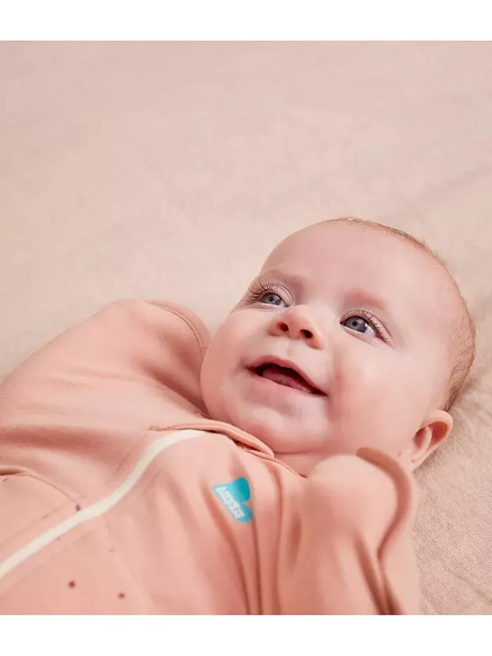 Детский спальный мешок Swaddle Up для девочек - утепленный 2.5 TOG Love To Dream — изображение 5 из 10, розовый