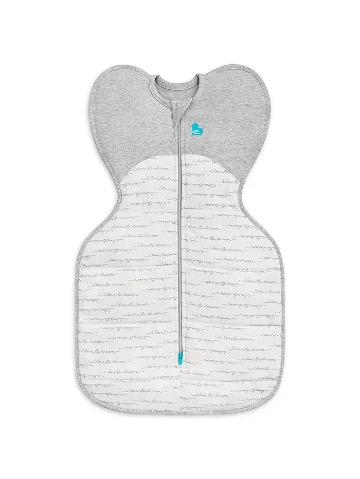 Детский спальный мешок Swaddle Up для девочек - утепленный 2.5 TOG Love To Dream — белый