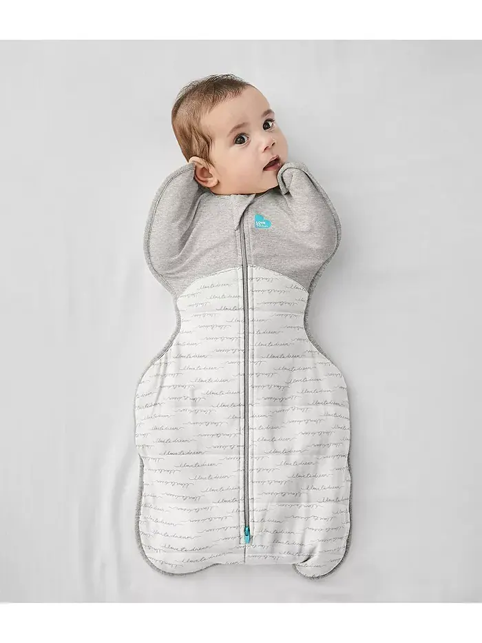 Детский спальный мешок Swaddle Up для девочек - утепленный 2.5 TOG Love To Dream — изображение 3 из 8, белый