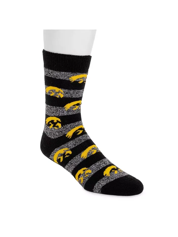 Мужские игровые носки Game Day от Unisex с петлевой структурой махры Muk Luks — изображение 2 из 2, черный