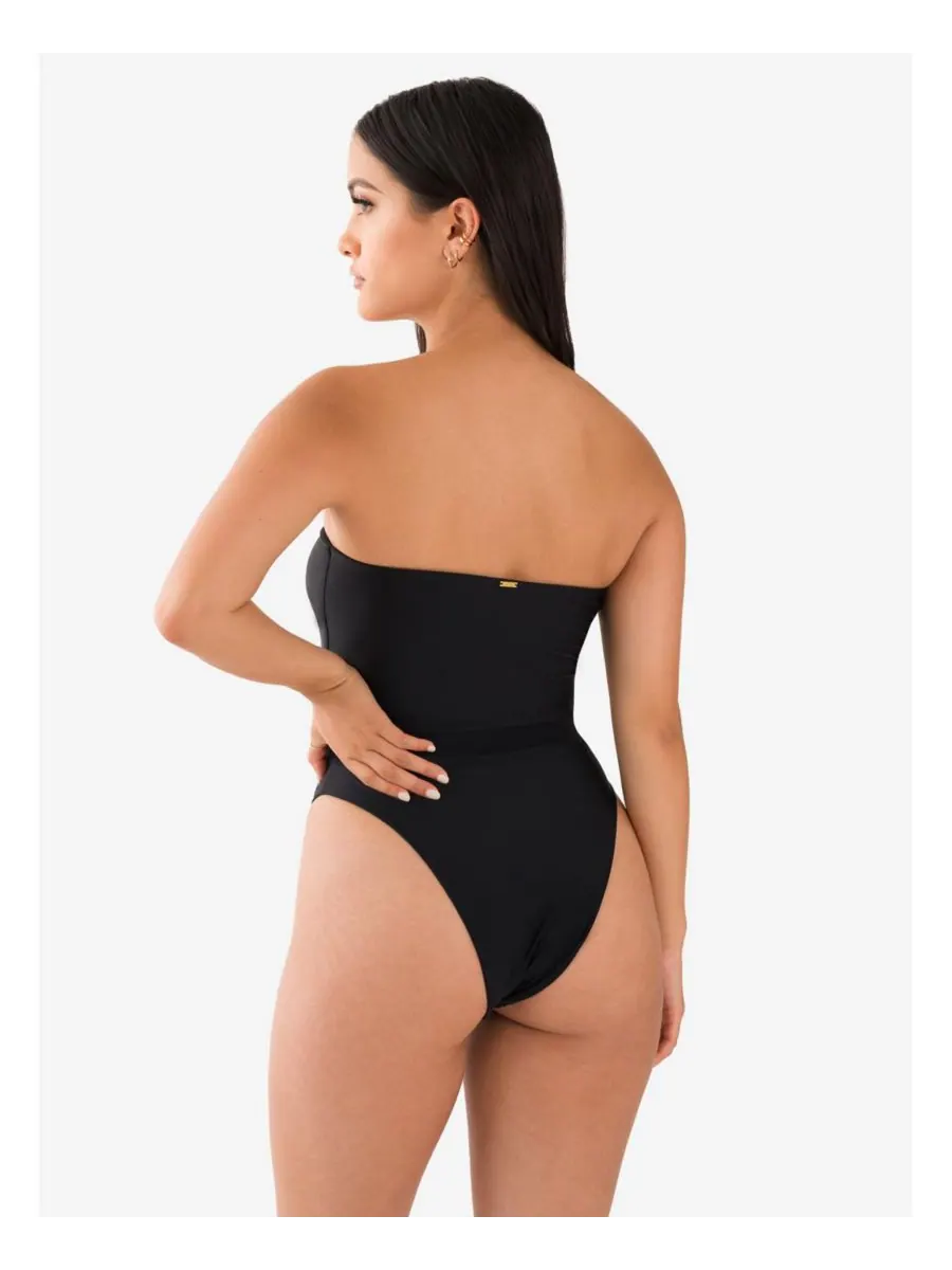 Женский слитный купальник Zen MBM Swim — изображение 3 из 3, черный