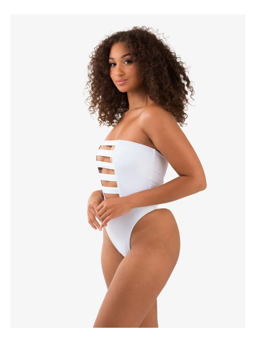 Женский слитный купальник Zen MBM Swim — изображение 3 из 3, белый