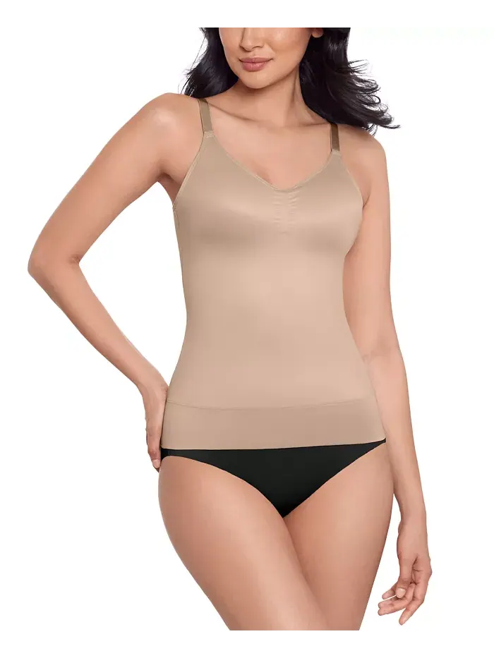 Женский комфортный утягивающий топ Shapewear Comfy Curves 2512 Miraclesuit — изображение 3 из 6, бежевый