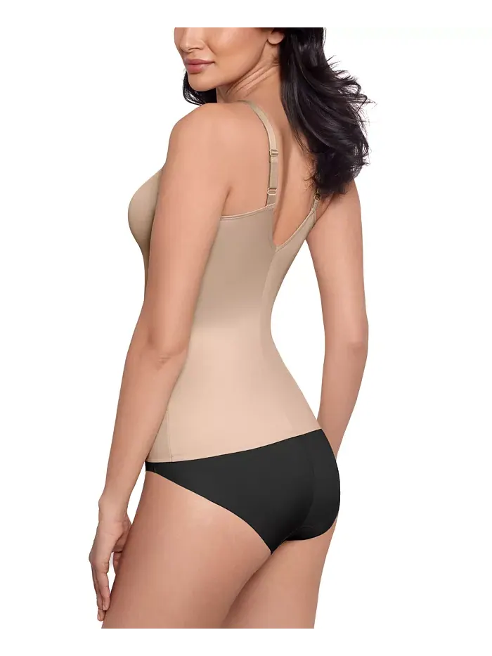 Женский комфортный утягивающий топ Shapewear Comfy Curves 2512 Miraclesuit — изображение 4 из 6, бежевый