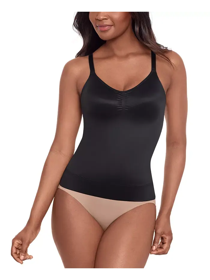 Женский комфортный утягивающий топ Shapewear Comfy Curves 2512 Miraclesuit — изображение 3 из 6, черный