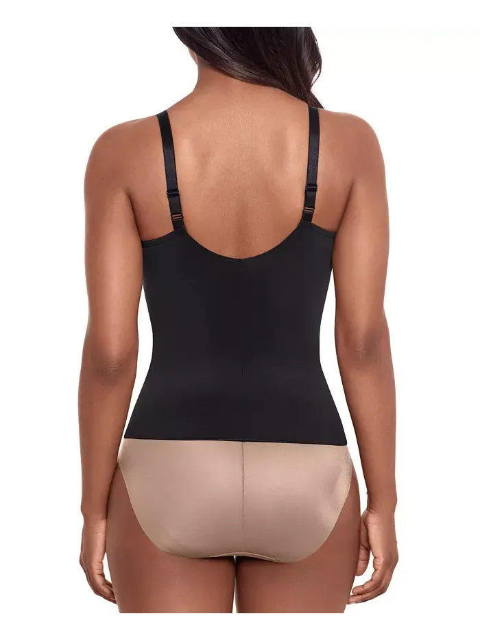 Женский комфортный утягивающий топ Shapewear Comfy Curves 2512 Miraclesuit — изображение 5 из 6, черный