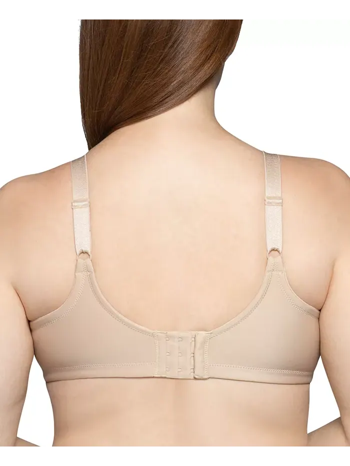 Бюстгальтер бесшовный без косточек Full Figure Beauty Back Smoother Wireless 71380 Vanity Fair — изображение 3 из 4, бежевый