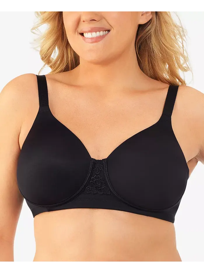 Бюстгальтер Vanity Fair Full Figure Beauty Back Smoother Wireless Bra 71380 Vanity Fair Lingerie — черный
