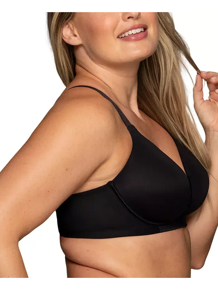 Бюстгальтер Vanity Fair Full Figure Beauty Back Smoother Wireless Bra 71380 Vanity Fair Lingerie — изображение 2 из 3, черный