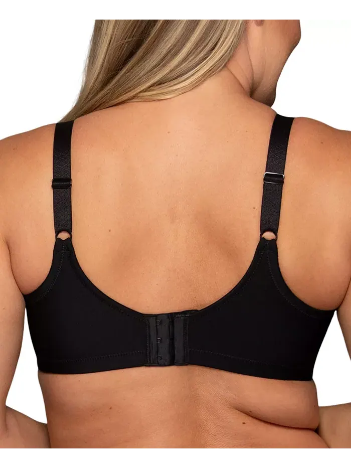 Бюстгальтер Vanity Fair Full Figure Beauty Back Smoother Wireless Bra 71380 Vanity Fair Lingerie — изображение 3 из 3, черный