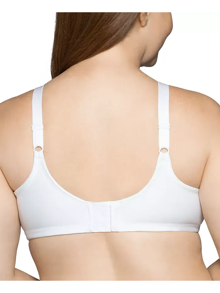 Бюстгальтер бесшовный без косточек Full Figure Beauty Back Smoother Wireless 71380 Vanity Fair — изображение 3 из 3, белый