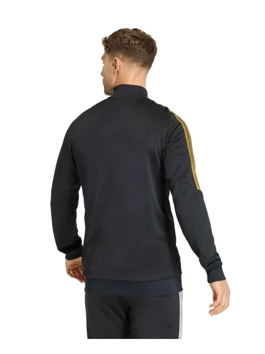 Мужская тренировочная куртка Metallic Tiro 26 League с воротником-стойкой Adidas — изображение 3 из 3, черный/золотистый