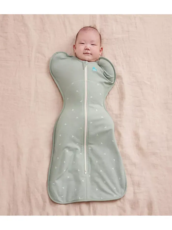 Детский спальный мешок Swaddle Up - флис 1,5 TOG Love To Dream — изображение 3 из 7, зеленый