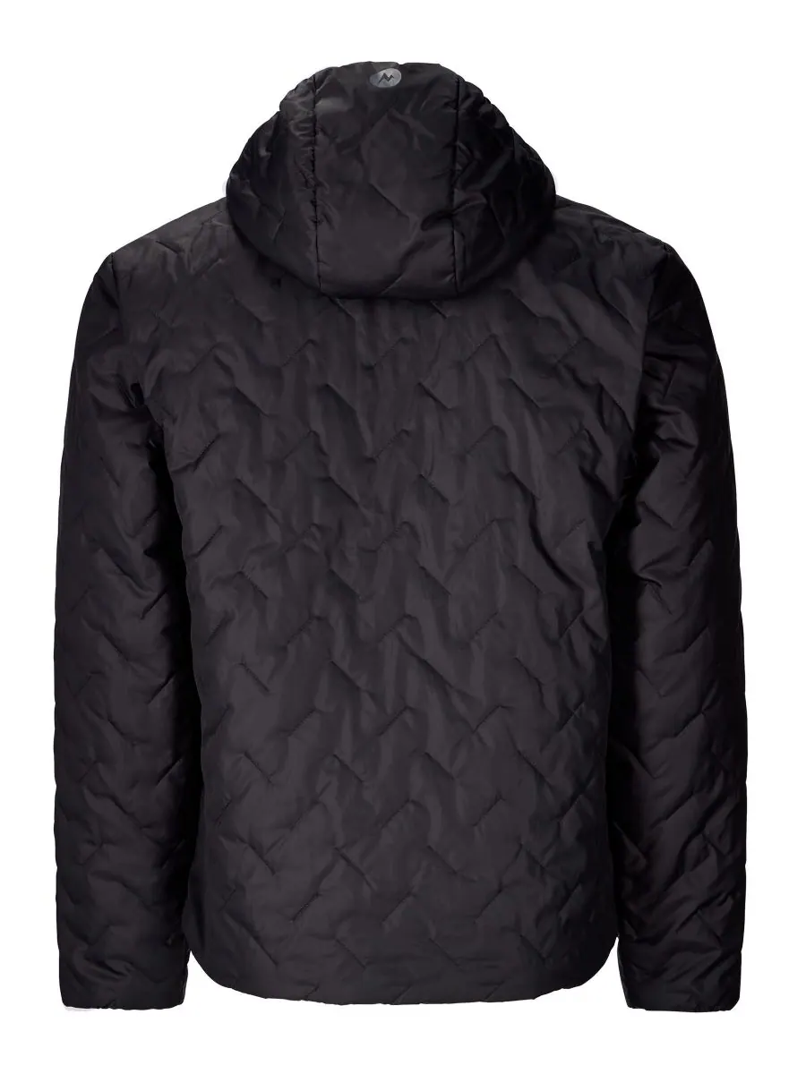 Мужская куртка с капюшоном MonoQuilt Marmot — изображение 7 из 8, черный