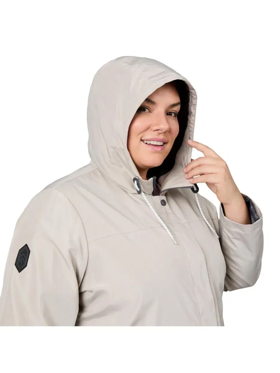 Анорак дождевик Plus Size Rain Away Free Country — изображение 3 из 5, голубь